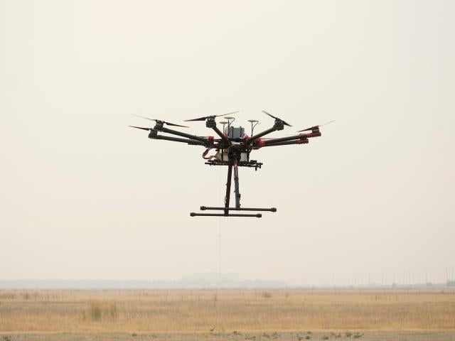 Drone prototype for better wildfire detection