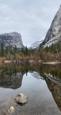 Beautiful Valley In Yosemite Park